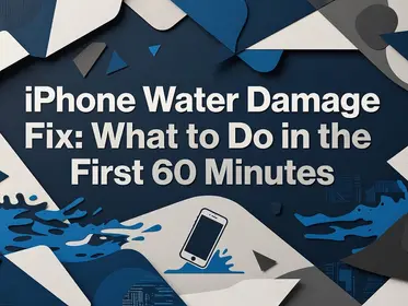 iPhone Water Damage Fix: What to Do in the First 60 Minutes