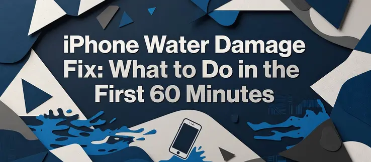 iPhone Water Damage Fix: What to Do in the First 60 Minutes