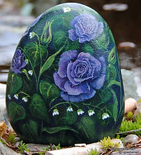 www.ngreshamart.com/handpainted rocks gallery