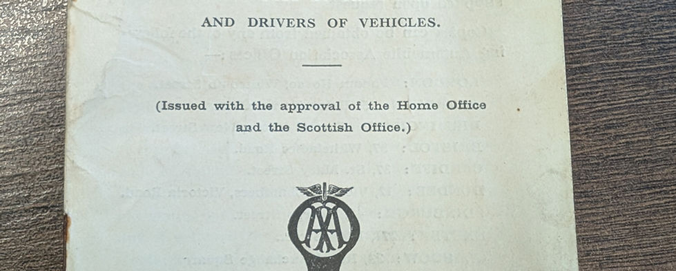 Pamphlet of Traffic Signals