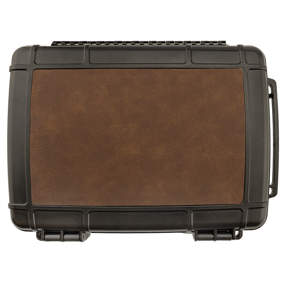 Travel Cigar Case - blank product, shown without engraving