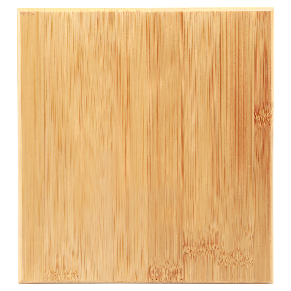 Bamboo Whiskey Stone Set - blank product, shown without engraving
