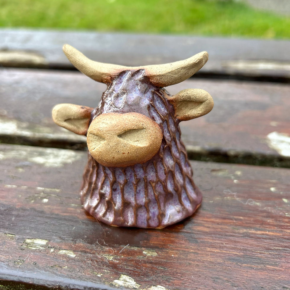 Thumbnail: Toasted clay Highland Coo/Small