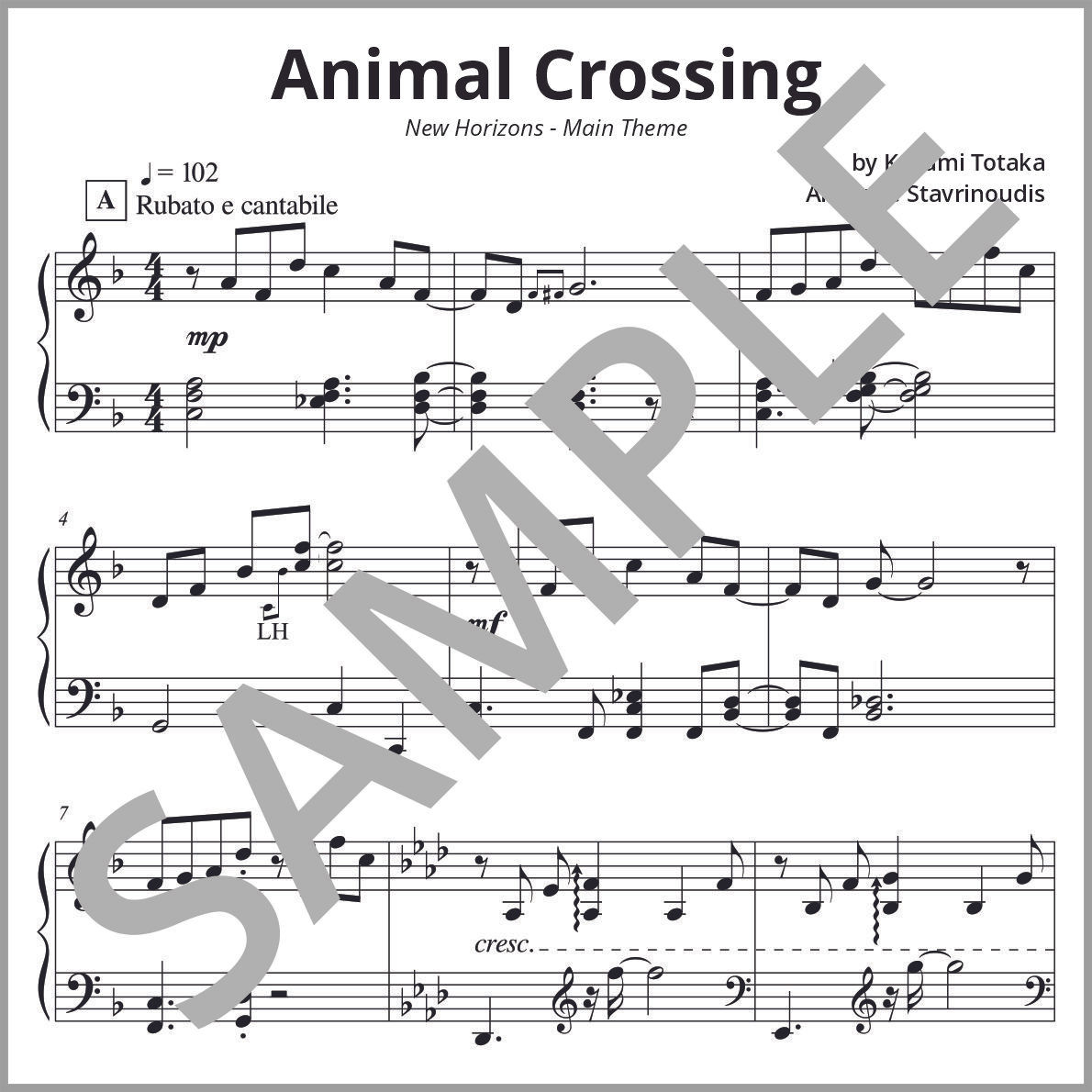 Animal Crossing New Horizons Main Theme by Kazumi Totaka