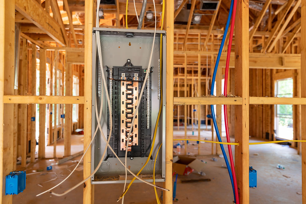 Electrical Circuit Breaker panel in new home construction.jpg