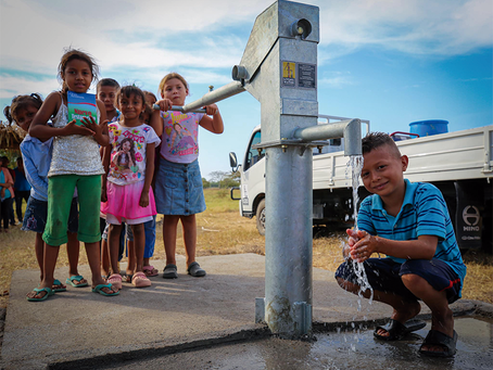 Delivery of a well of drinking water