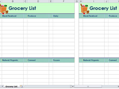 Excel Grocery List Template Software  Crack   With License Key Free [Latest 2022]