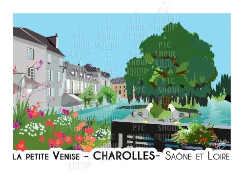 carte-postale-SaoneetLoire-picshowcollection-Charolles_protege