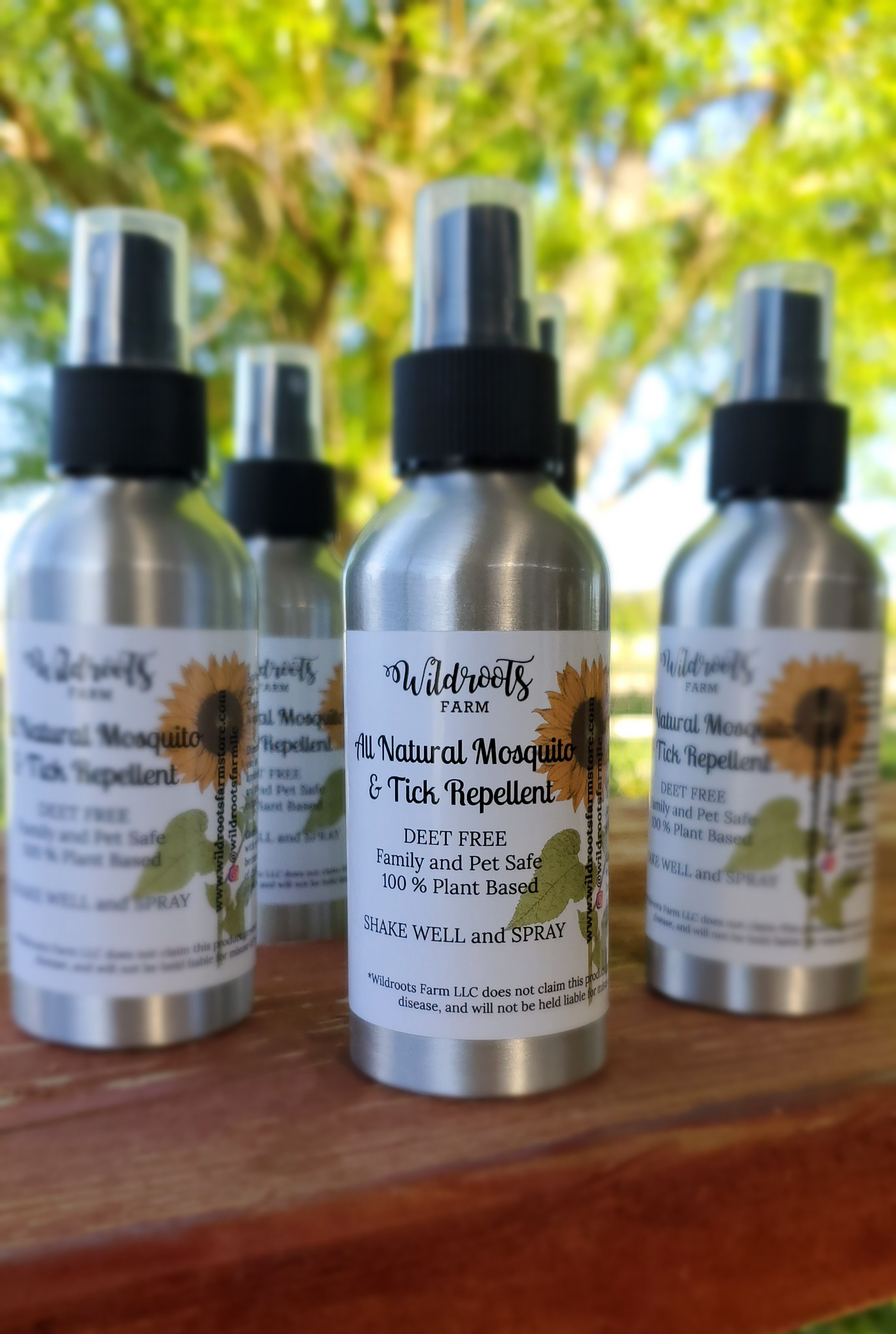All Natural Mosquito & Tick Repellent (4oz )
