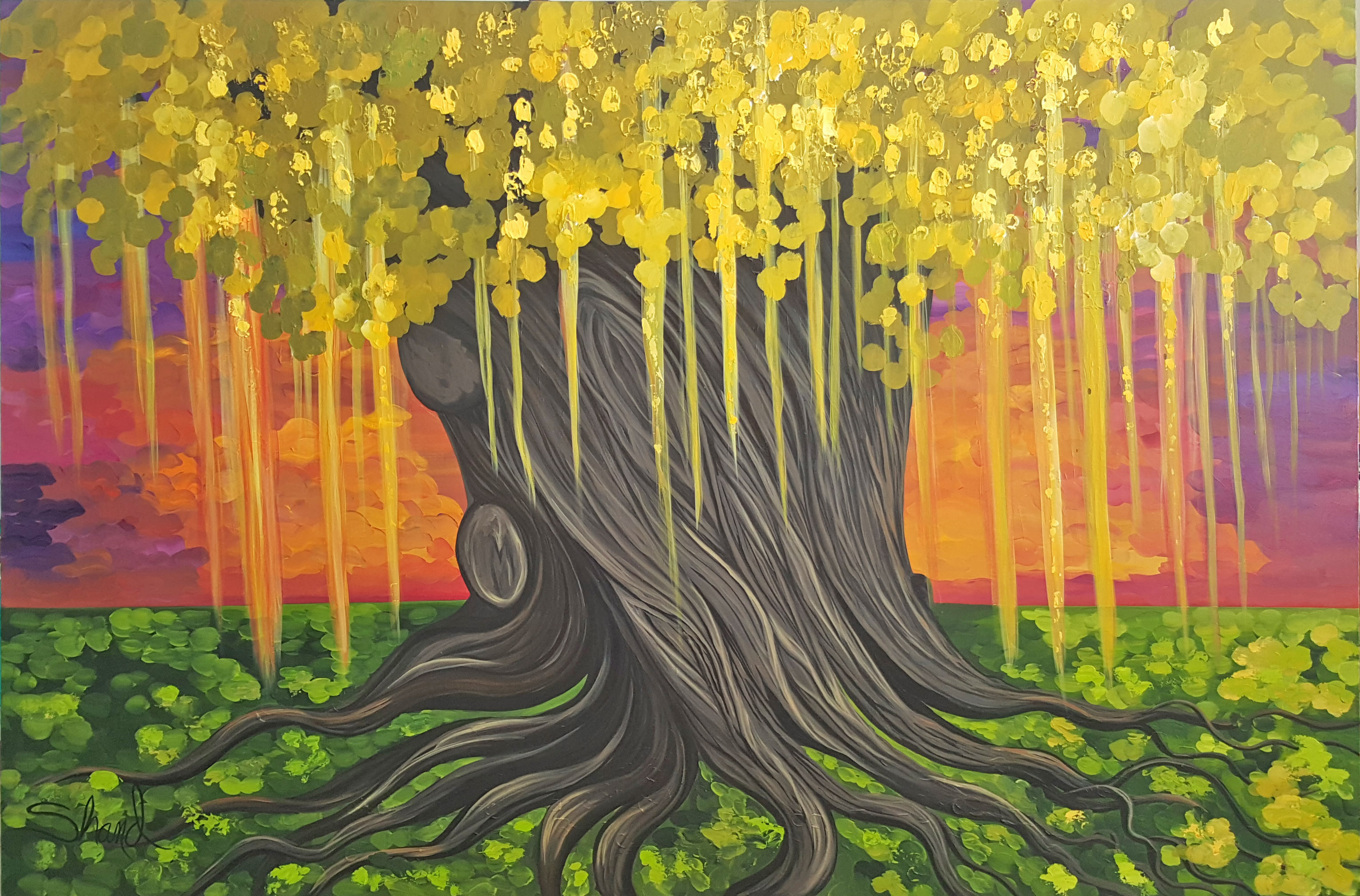 Magical Banyan 72W x 48H