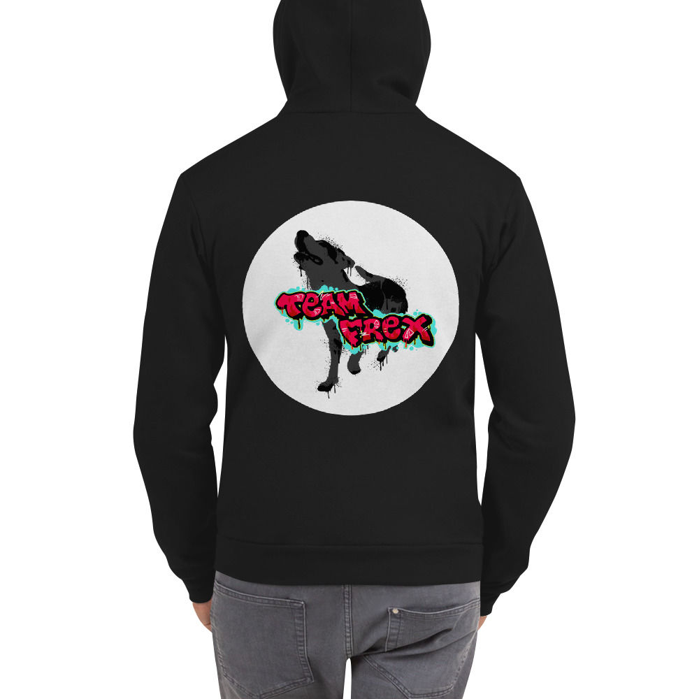 Team Frex Zip Up Hoodie