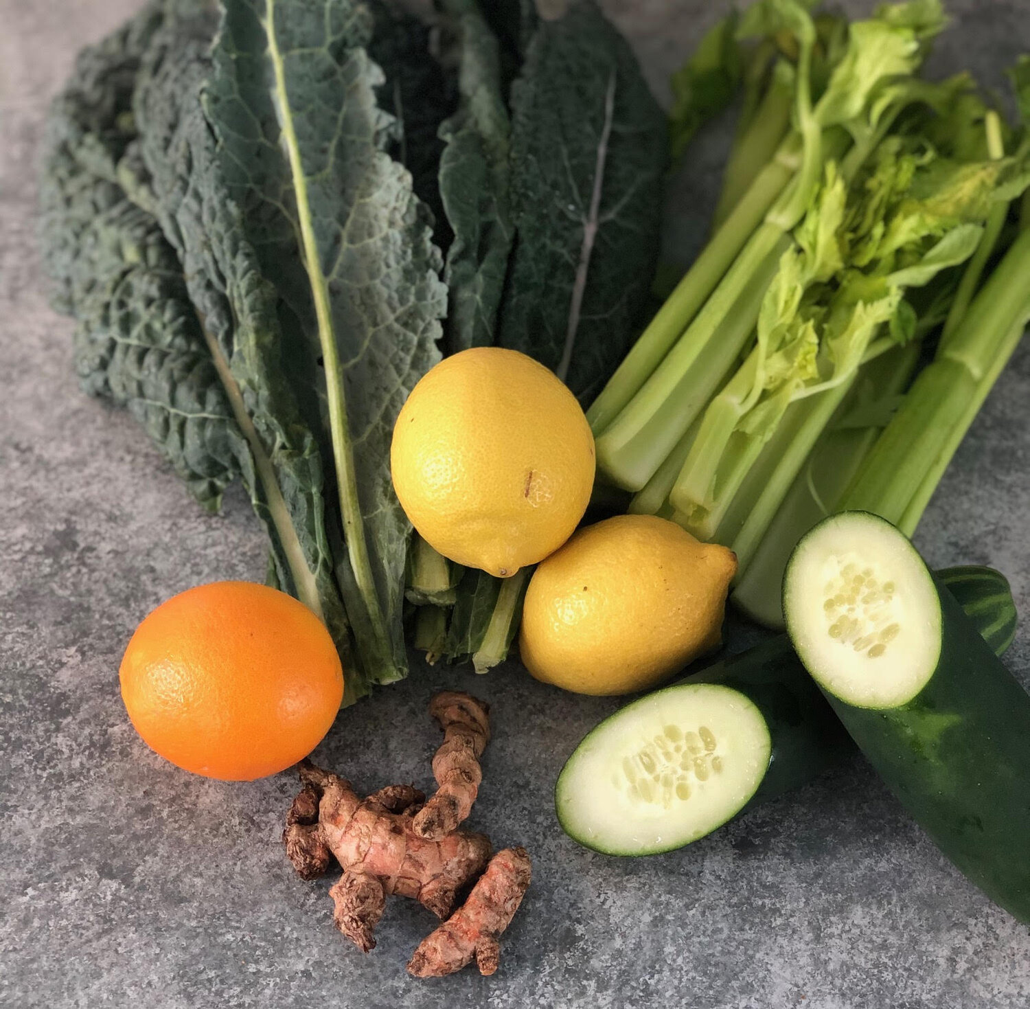 Arranged Food and Objects