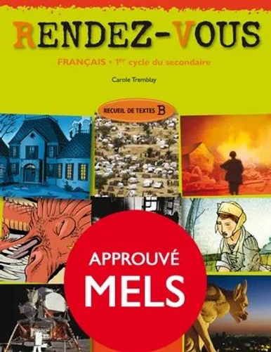 Rendez-vous - 1er cycle (2e année) - Recueil de textes B - Version imprimée