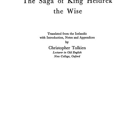 Christopher Tolkien book