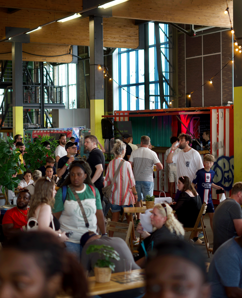 Crowd-shot at Amsterdam 2023 Crepe city