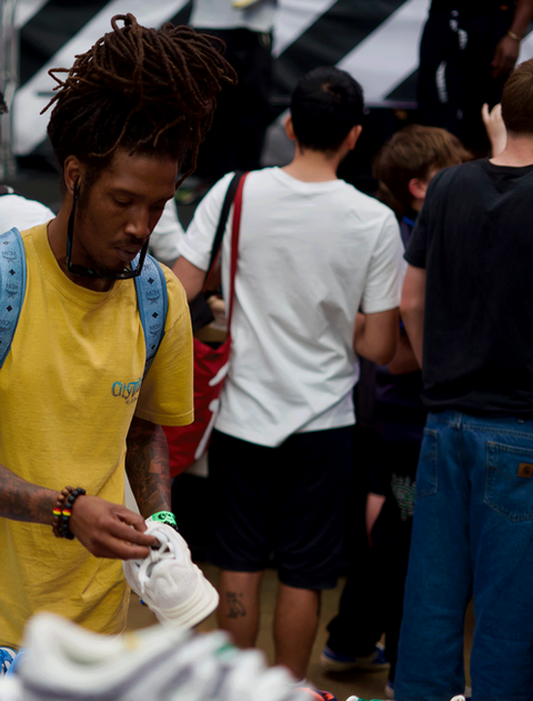 Attendees at Europes most popular Sneaker and Street culture festival.