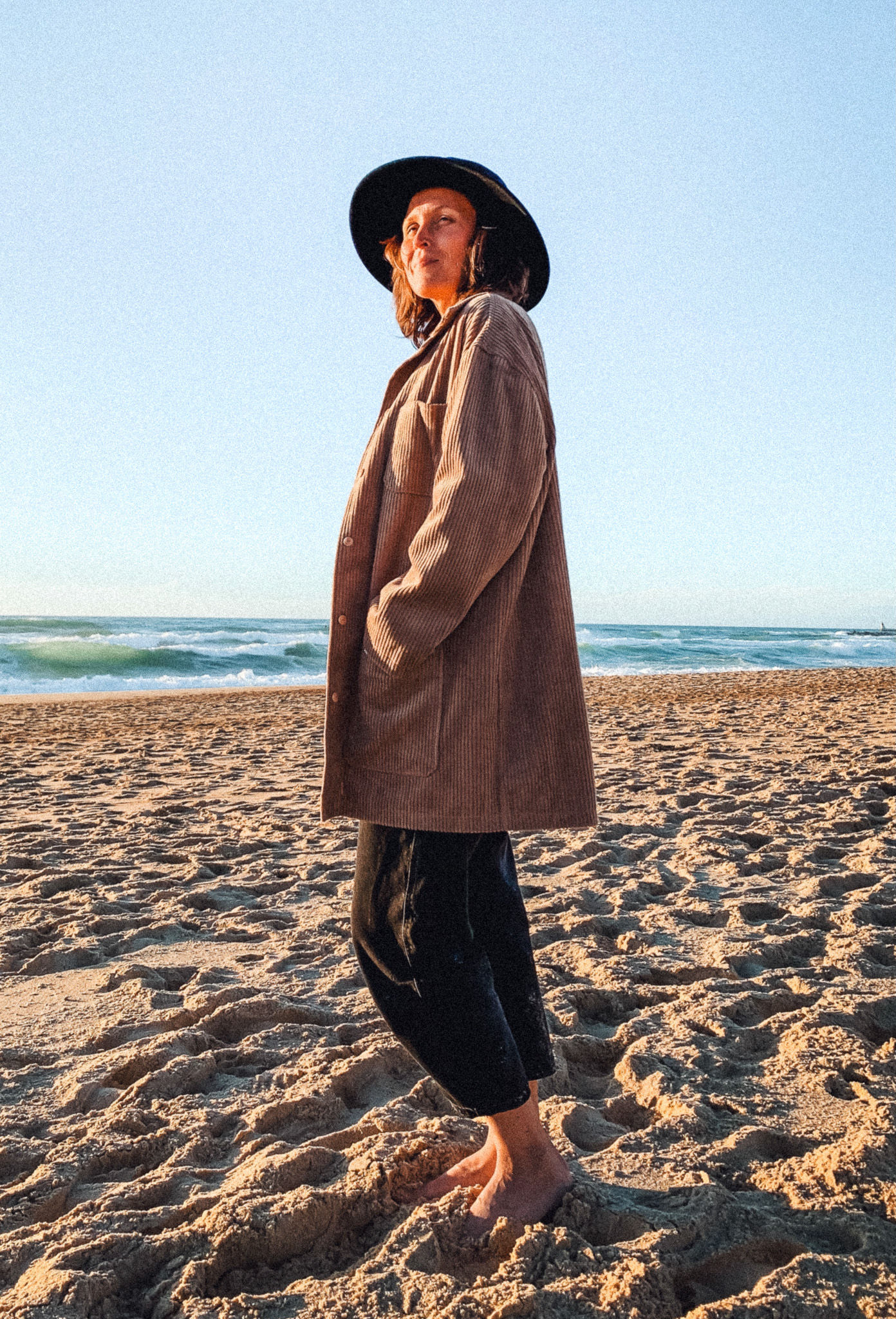 KABÁTEK TIBBY CORDUROY CAMEL