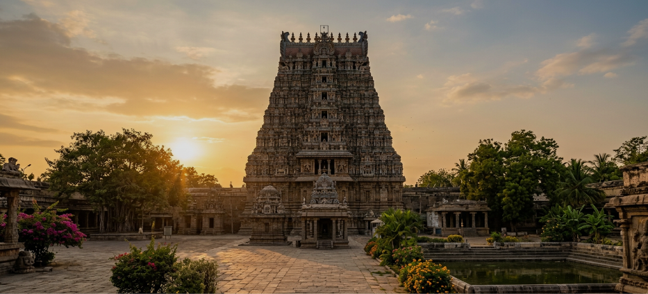 Tempel complex Sthapatya Veda Vastu Vaastu