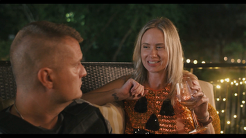 Ray Martin and Mary Pemberton in A Christmas Reckoning