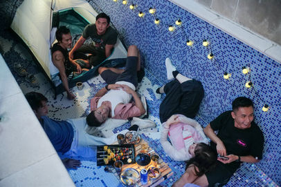 The cast of Naked Nations: Tribe Hong Kong directed by Scud.