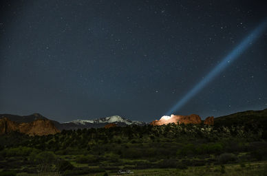 Garden of the Gods Colorado Springs, CO in Moonlight and Stars © 2021 1200.JPG