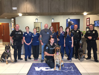 VCA and Paws4Law K-9 Medic Bag Donation May 31, 2017