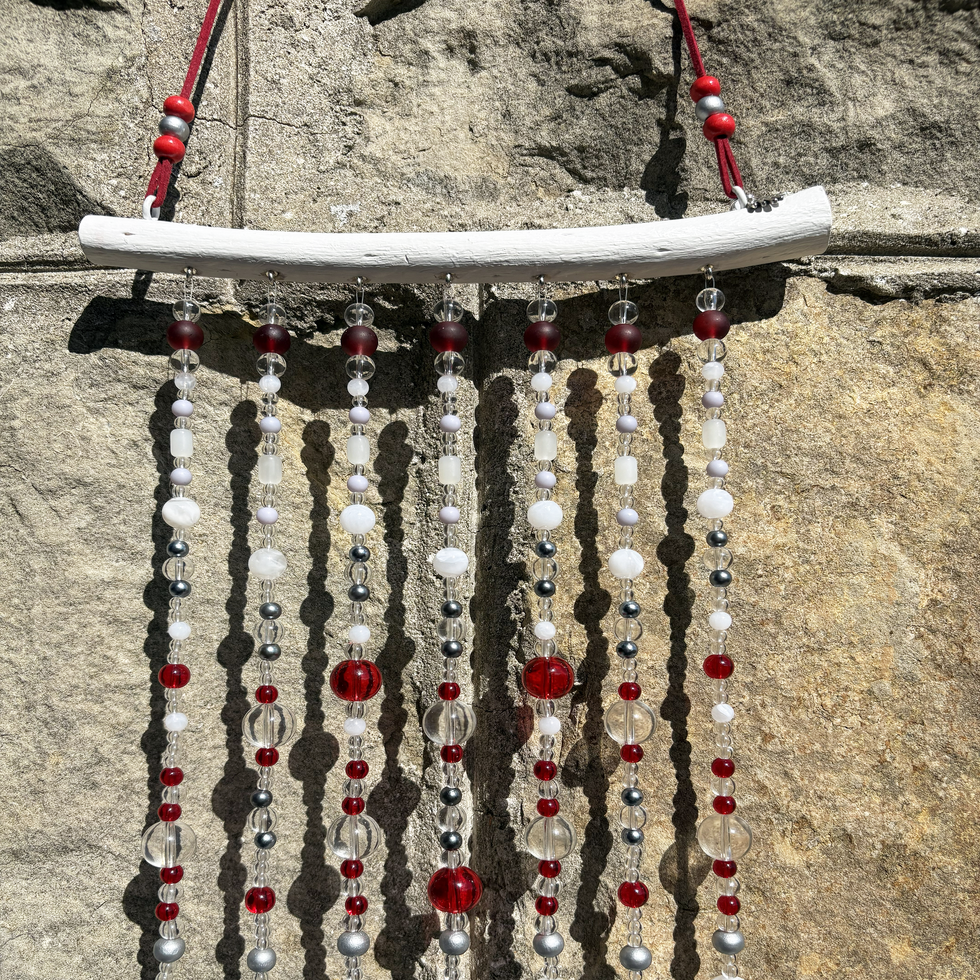 Atrapasol de Madera Flotante Estrella madera natural