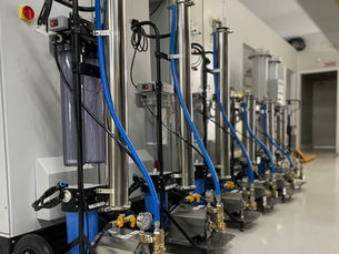 Osmose reversa industrial Zero Ka, Usina de água desmineralizada com osmose reversa Zero ka
