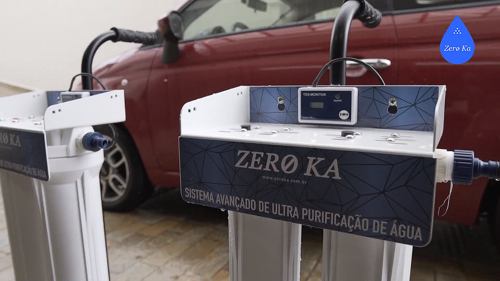 sistema avançado de ultra purificação de de agua Zero Ka
