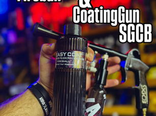 Easy Coat Fireball + Coating Gun SGCB: aplicação mais uniforme, maior rendimento e resultado profissional