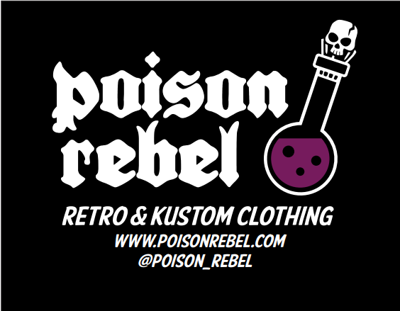 Uniformes para estética automotiva poison rebel