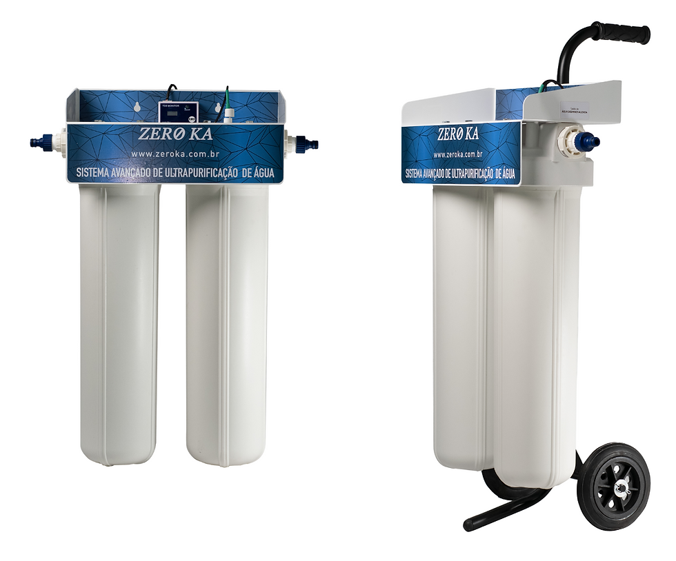 Usina de água desmineralizada para maquina de limpeza a vapor ou para limpadoras a vapor