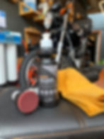 polidor de rodas de moto Mills