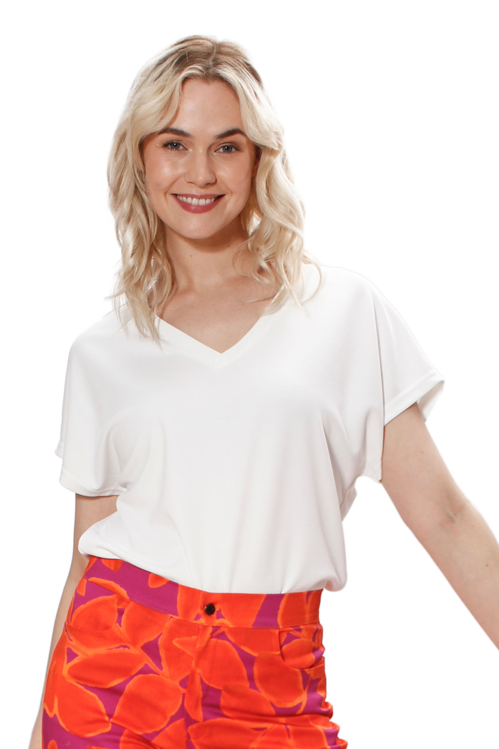 T-Shirt Karen white modal