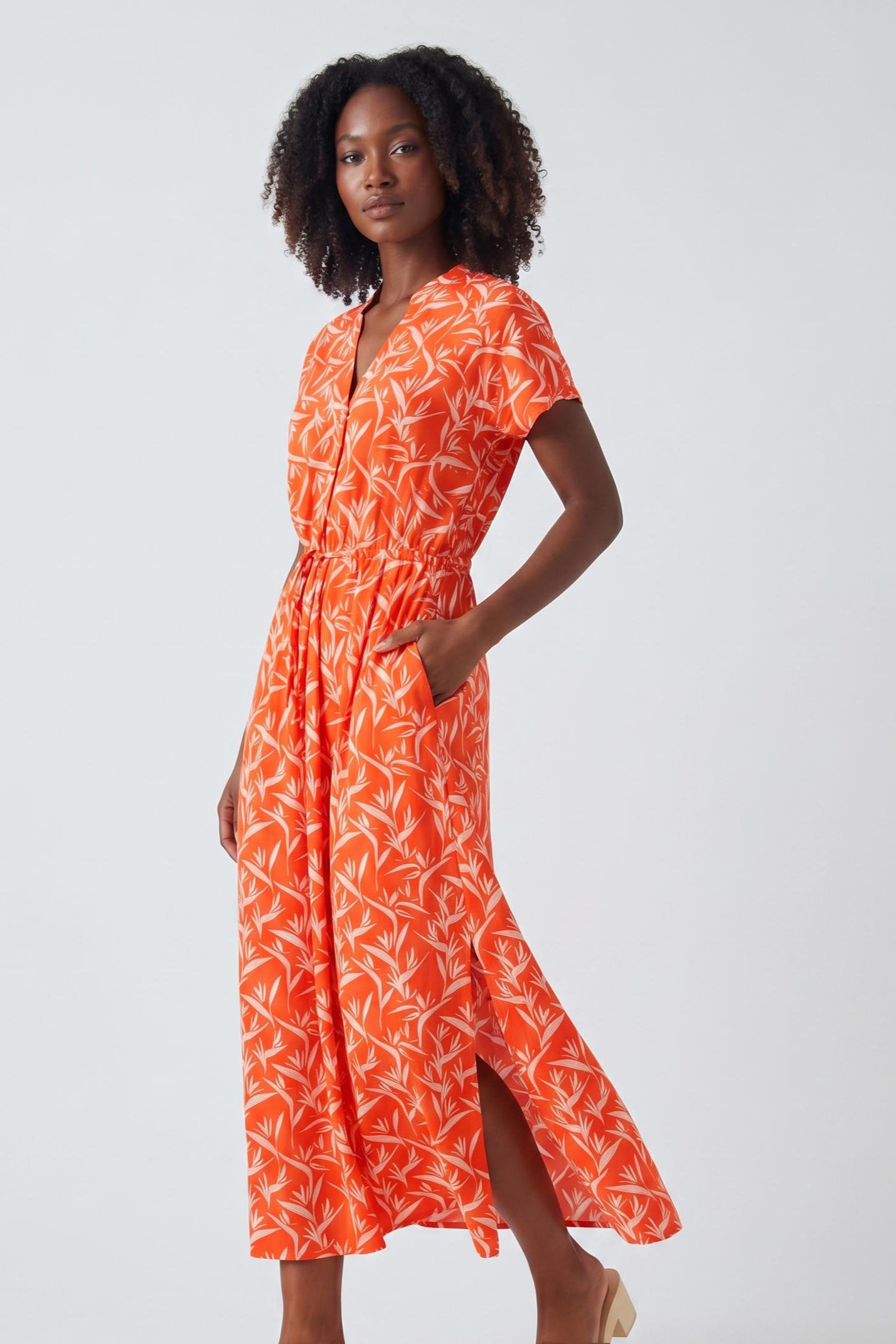 Dress SannaIJ bali orange