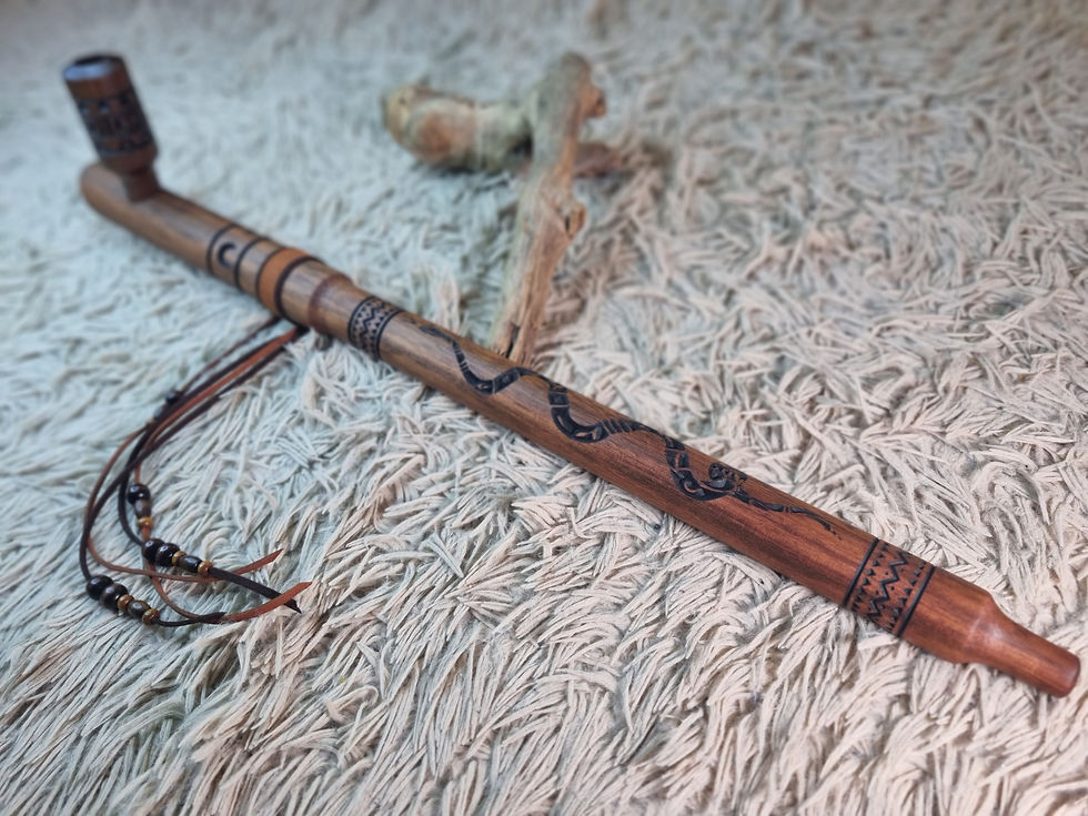 Miniatura: Chanupa Xamanica - Ferramenta Sagrada |Série Especial|