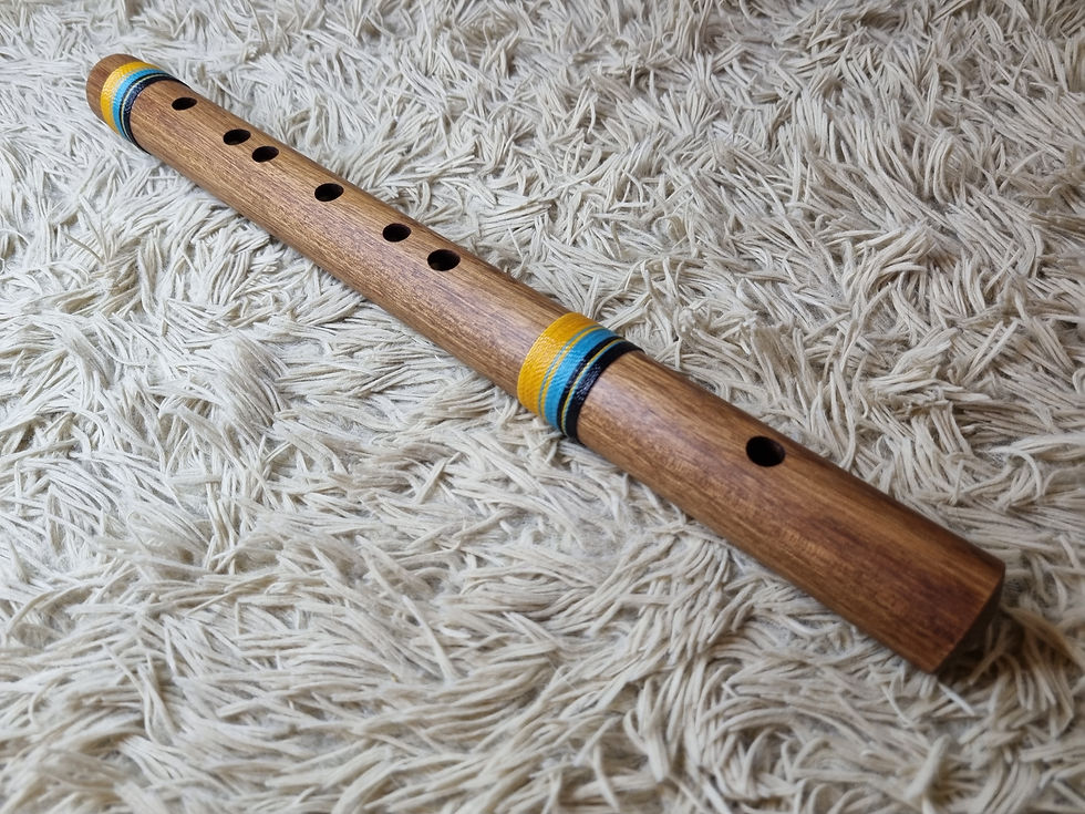 Miniatura: Flauta Transversal Bansuri G - Cedro