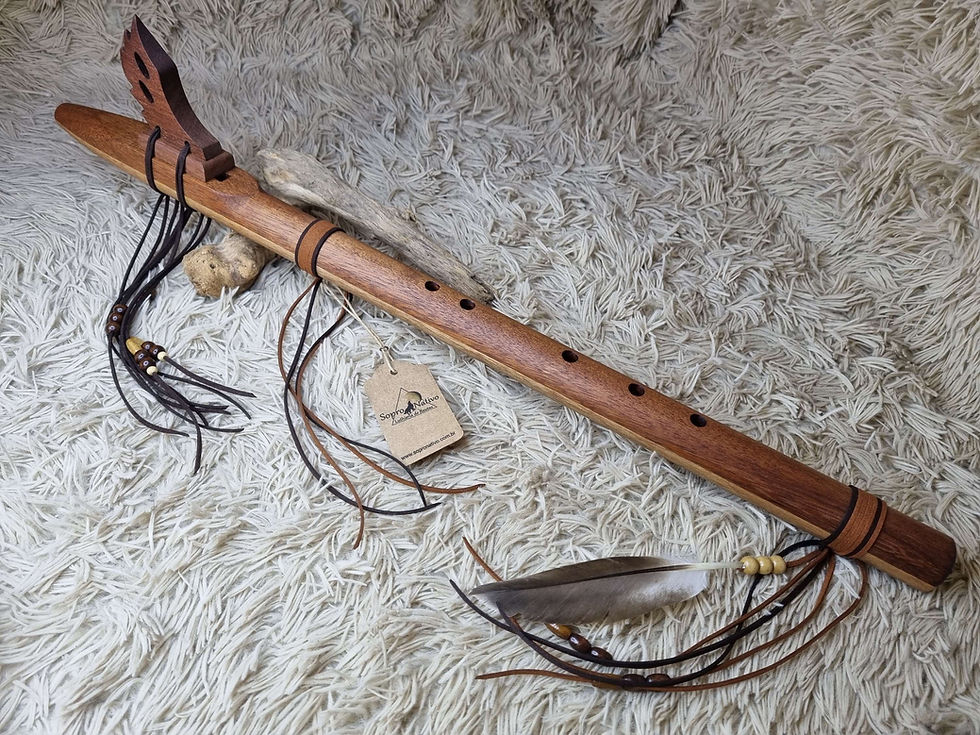 Flauta Nativa Americana (NAF) Dm - Cedro