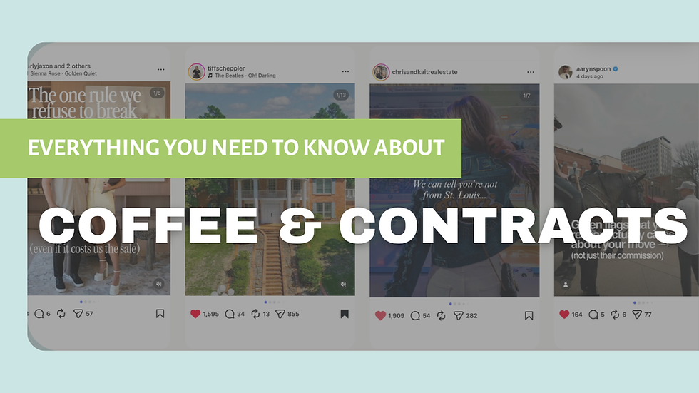Coffee & Contracts Review Pros Cons Pricing and What Agents Get