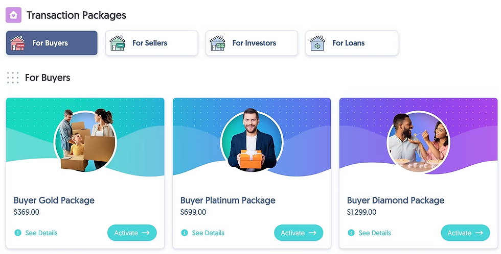 client giant transaction packages