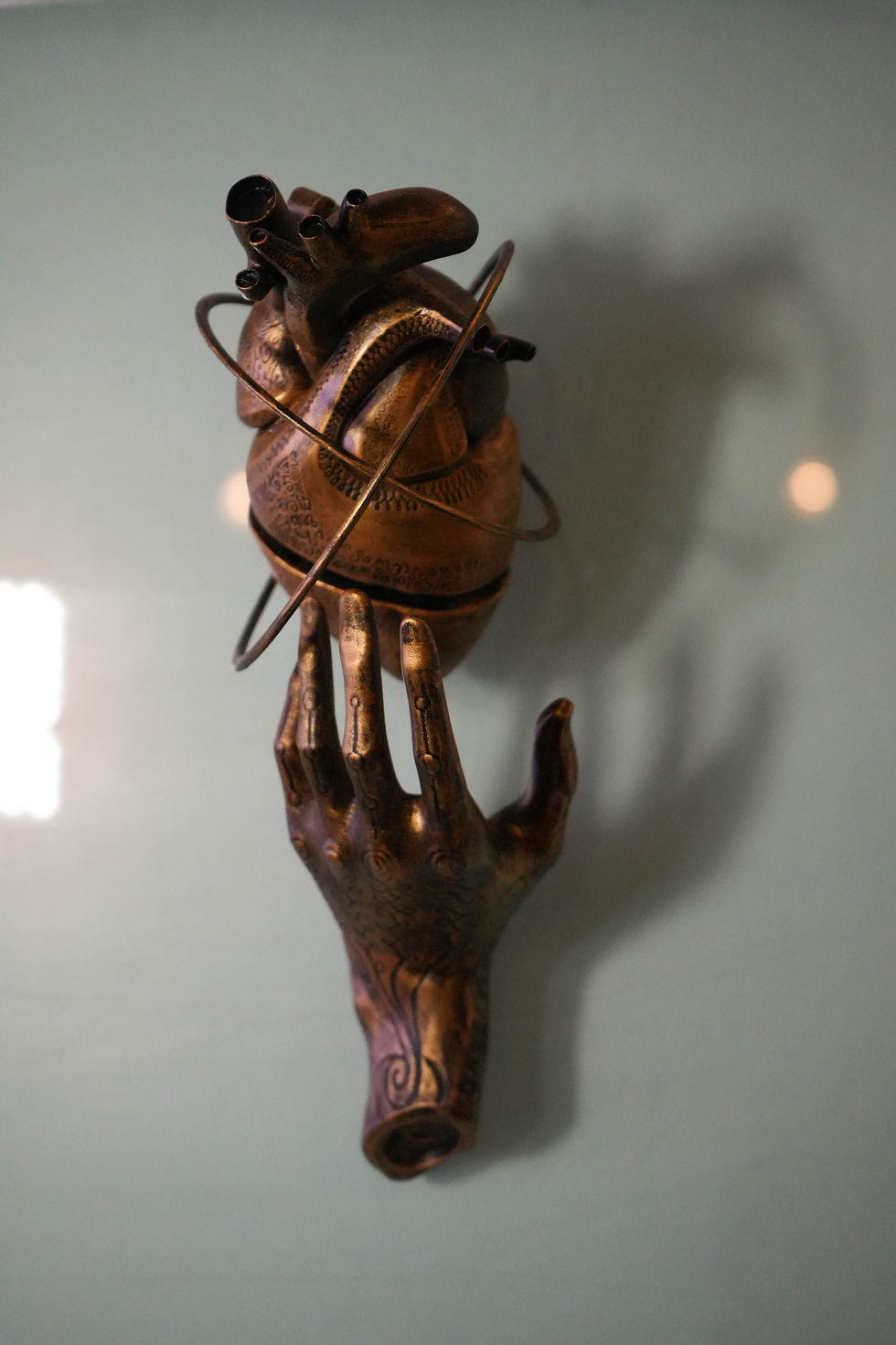 Miniatura: CORAZÓN / MAGNETISMO — MAGENTIA (Escultura)