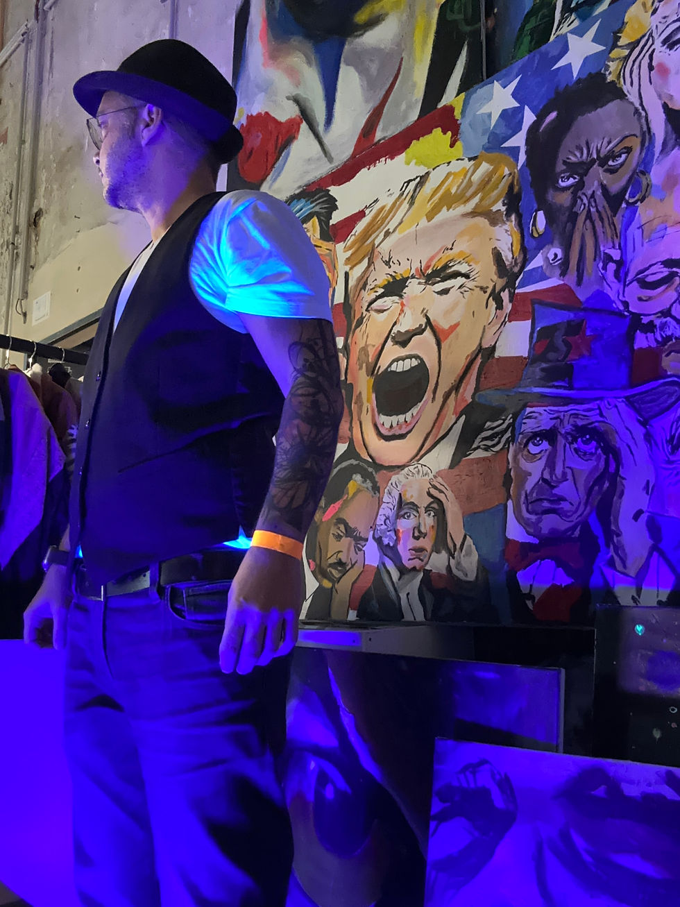 Niemand wusste, dass es Schwarzlicht war ;-)