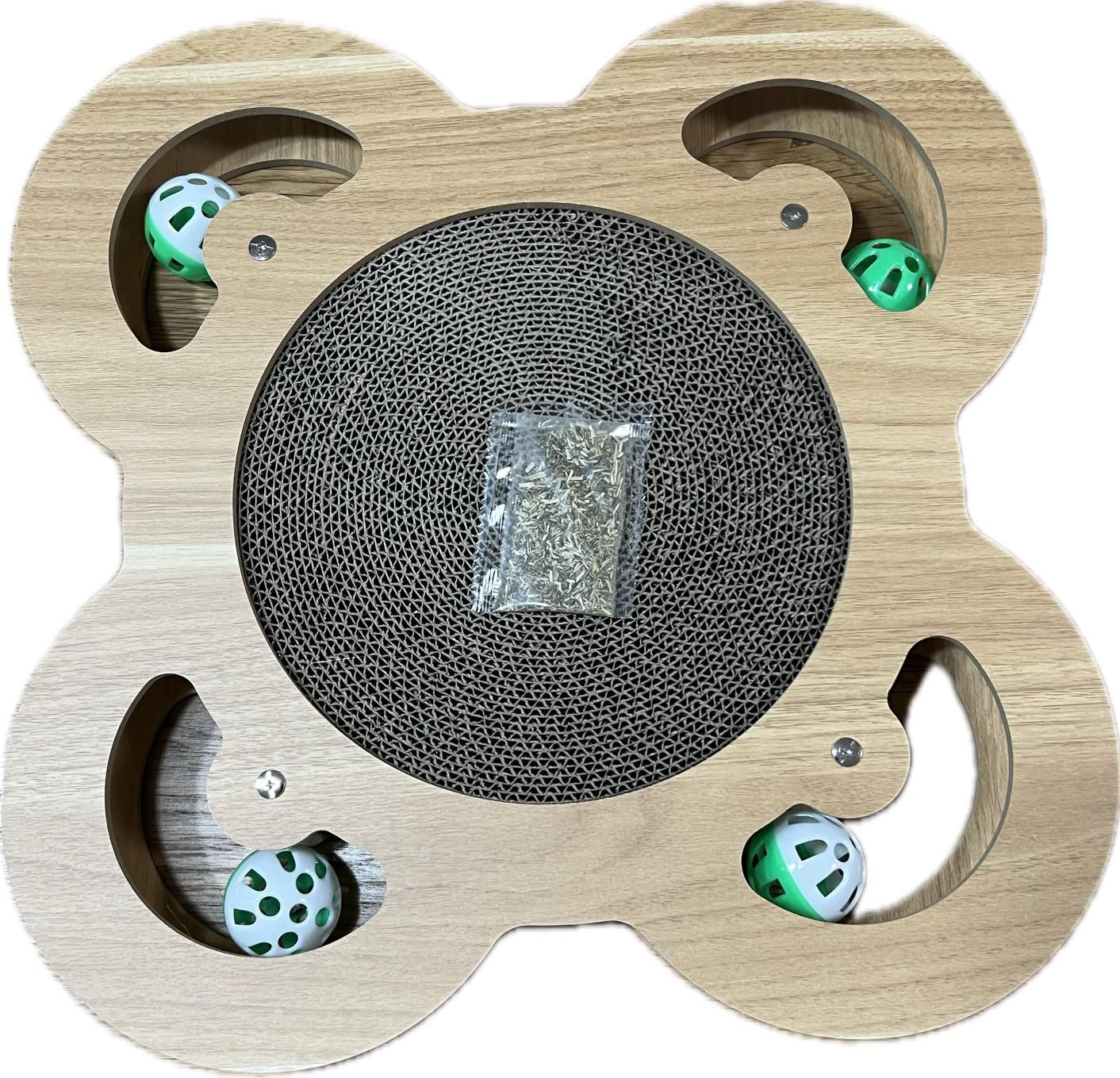 Flower Shape Cat Interactive Toy