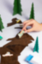 Image 2: Georgia pin close-up inspired by the official state fruit: the peach