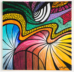 Colors and Black Dimensions