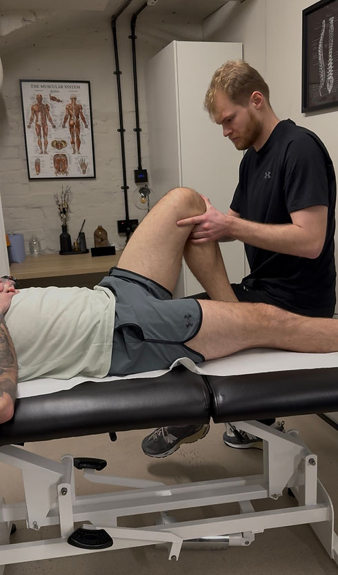 Tom Boggon sports therapist near Marylebone and Mayfair in Central London