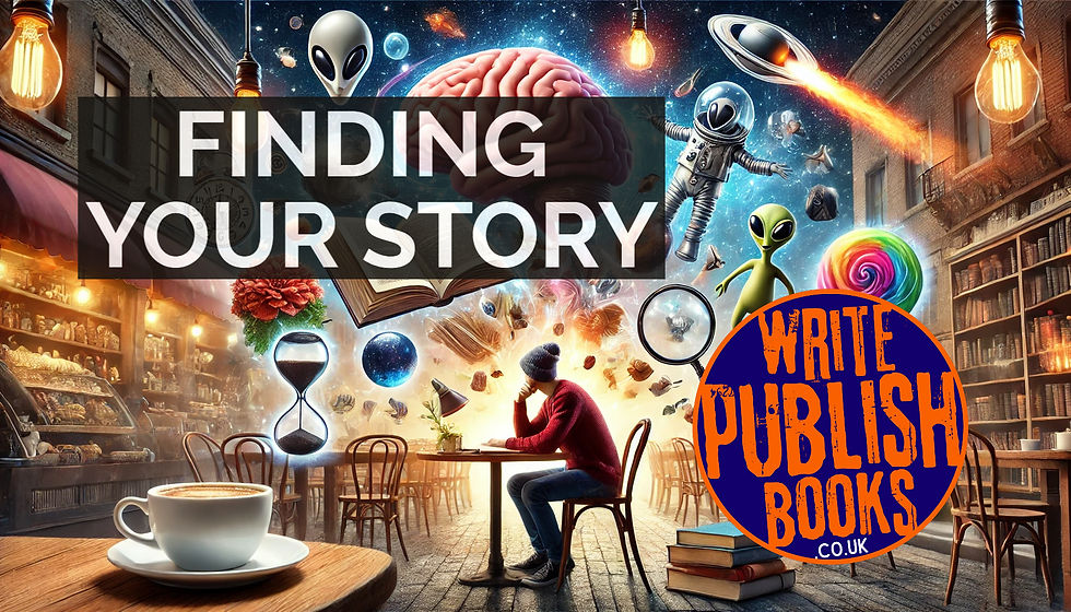 Finding your story - Creative Writers Cafe and online Northern Ireland