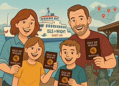 Official isle of wight passport to mythical creatures