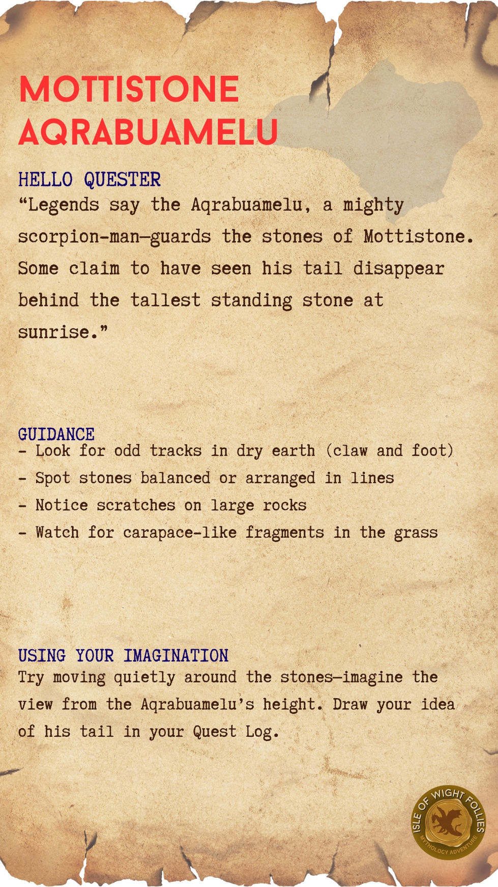 Mottistone Aqrabuamelu