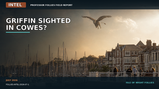 Griffin sighted in Cowes?